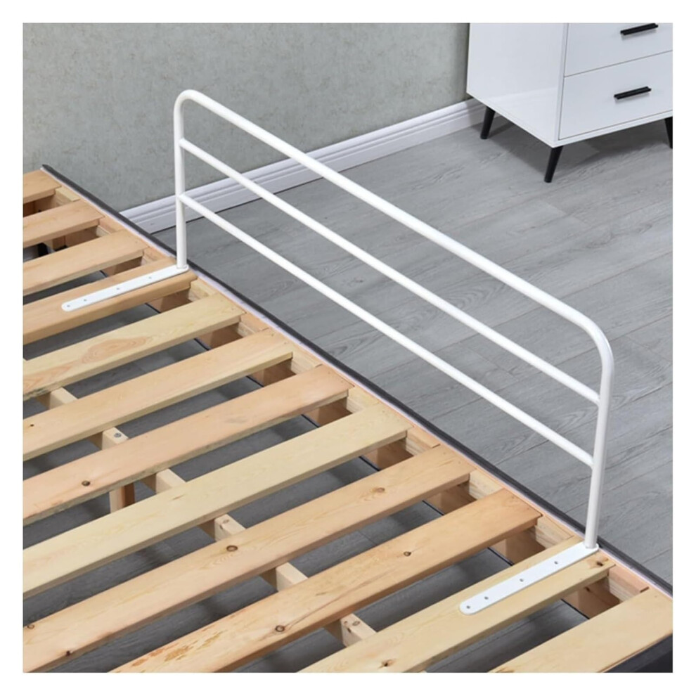 Bed Guard Foldable, Height-Adjustable Bedside Handrail 120x40cm, Suitable for Elderly, Disabled, Pregnant Women