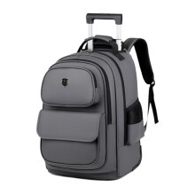 Laptop Backpack Gray Rolling Laptop Briefcase With Wheels For Laptops