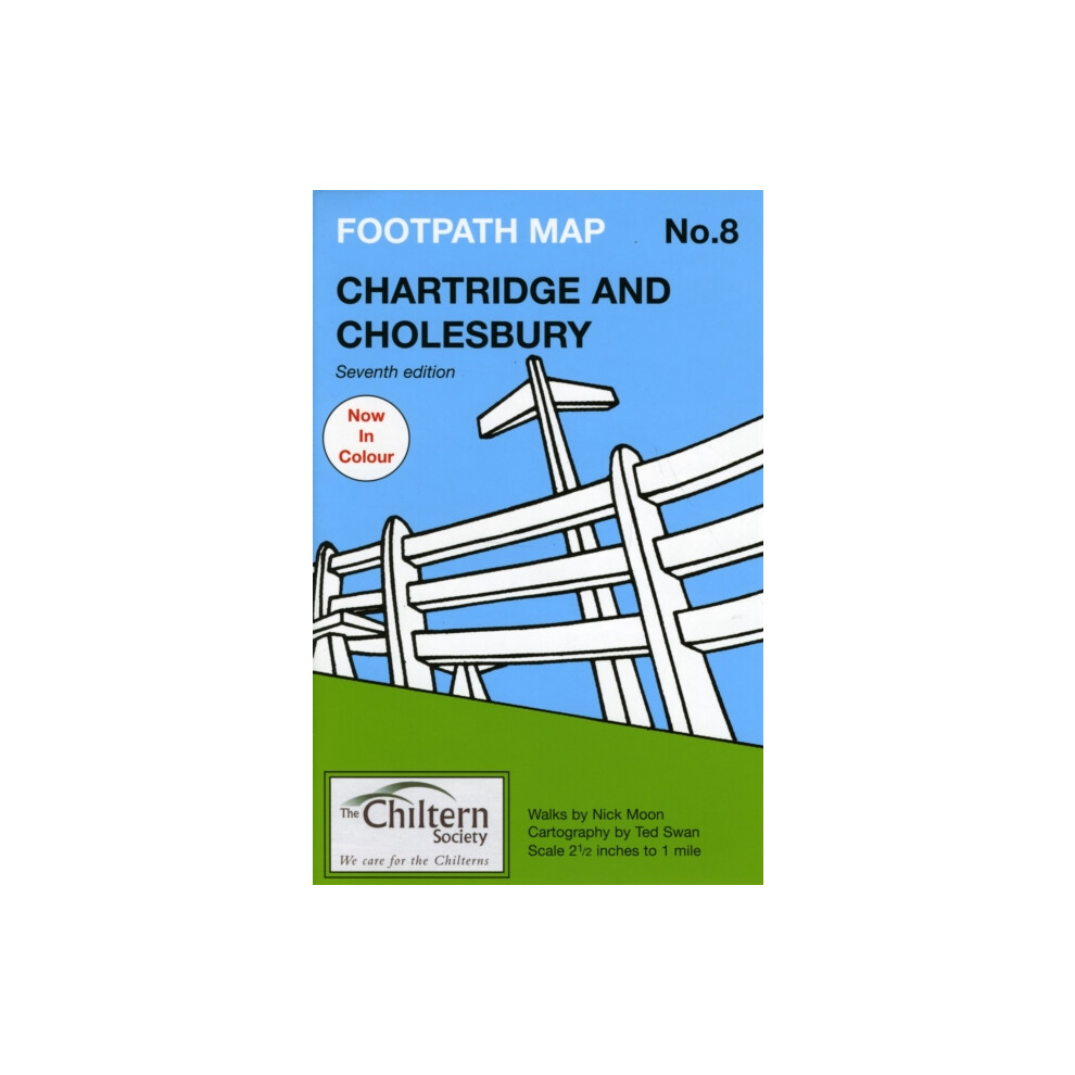 Riachristiecollections Chiltern Society Footpath Map No. 8 Chartridge And Cholesbury By Nick