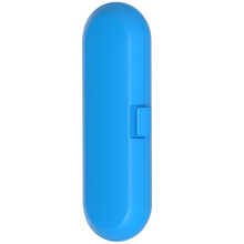 Travel Box For Electric Toothbrush Blue Protective Case Easy To Clean Durable Travel Storage