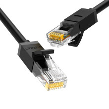 Ugreen Ethernet-Netzwerkkabel RJ45, Cat6, UTP, 1000 Mbit/s, 3 m - Schwarz