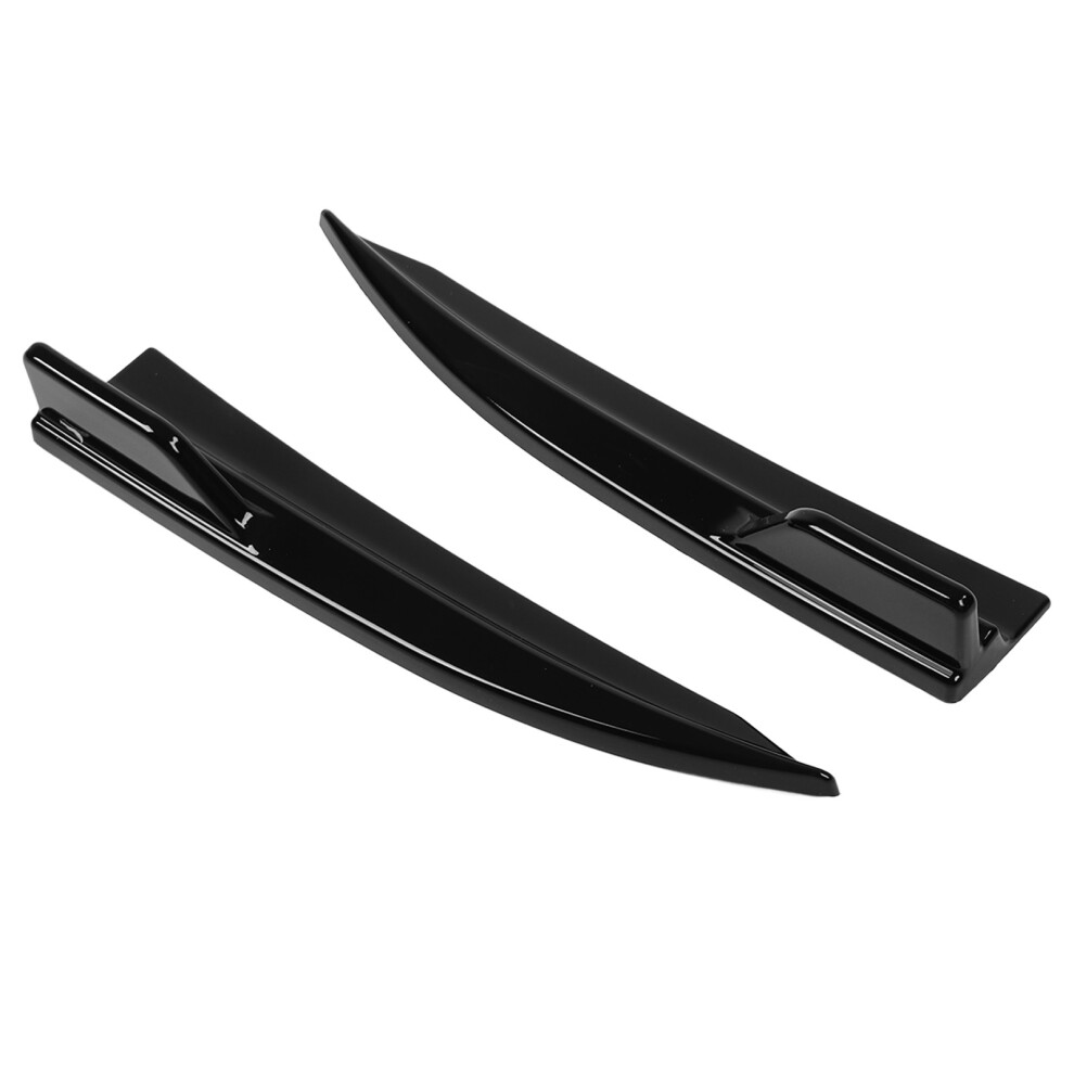 Glossy 2 Pcs Rear Bumper Splitters For 3 Series G20 M Sport 2019Â2022 Black 9411356022461