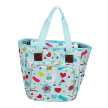 Woven Knitting Storage Bag Oxford Fabric, Home Finishing Bag, Crochet Tools and Yarn Organizer