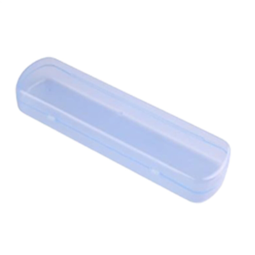 Blue Travel Toothbrush Case Portable Toothbrush Organizer Waterproof Storage Box Toothpaste Case Multi Function