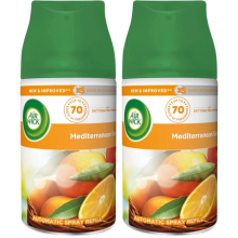 2 x Air Wick Freshmatic Automatic Spray Refill 250ml - Mediterranean Sun