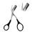 (As show, One size) Professional Precision Trimmer Eyebrow Scissors Beauty Tool 1