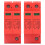 2Pcs SPD Schutz Geräte DC Photovoltaik Ableiter 2P 1