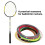 10Pcs High Elastic Color Mixing Badminton Racket Strings 28lbs 6