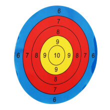 100PCS Bright Color 3in Self-Adhesive Archery Targets for Outdoor Shooting