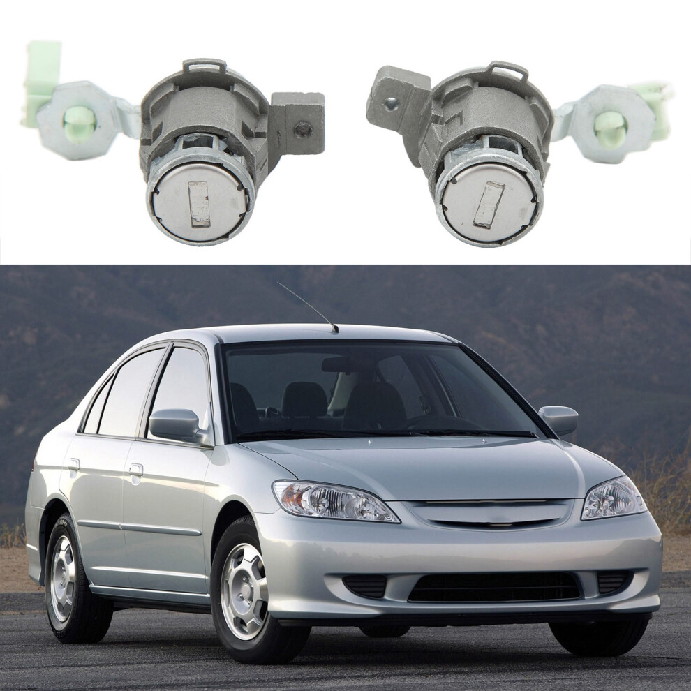Front Door Lock Cylinder Set For Civic CrâV Element Odyssey S2000 (72185 S9a 013) 4651356045267