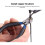 Compound Bow String Nocking Tools Set with T Ruler & Pliers – Black 75mm 4