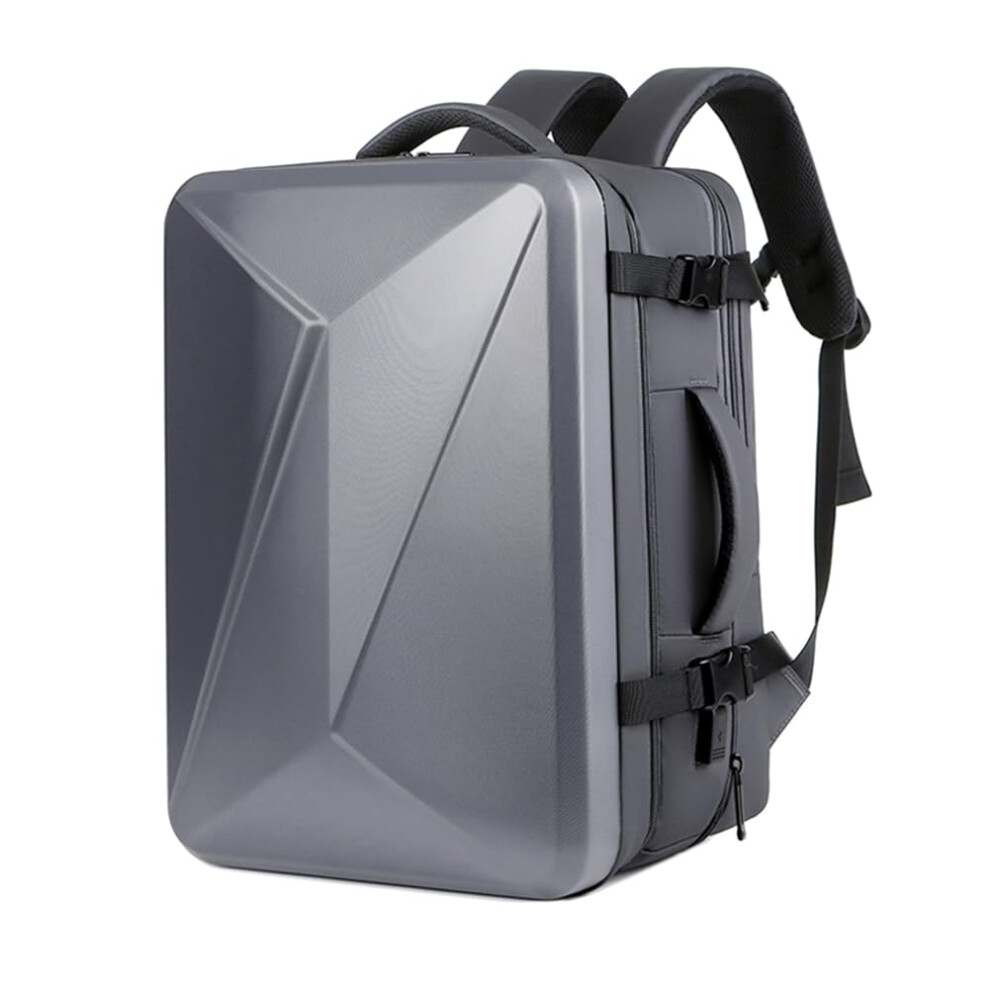 Hard Shell Laptop Backpack Expandable Waterproof Anti Theft 15.6 Inch Computer Gaming Business Unisex 9067246340995