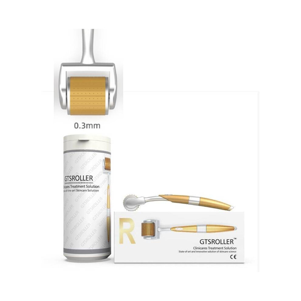 (0.3mm) Derma Roller Microneedle Hair Scalp Roller Facial Skin Care Treatment Acne Tool-image-OPC-PMG8N85-NEW