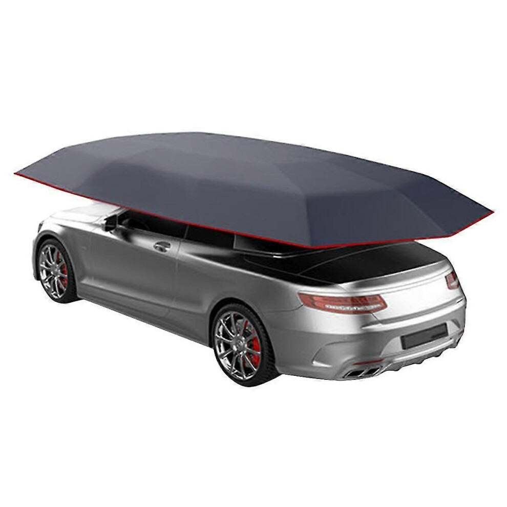 Photos - Travel Bags Kikidex  SNQTV-Universal Car Shade Umbrella Cover Tent Cloth Uv Waterproof 4.2 X 2.1m Blue (As show, One size)
