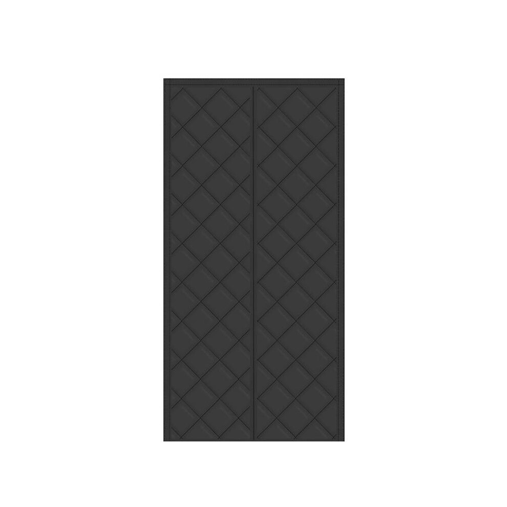 (Black) Warmth And Winter Windproof Thickening Door Curtain For Daily Household Use Black