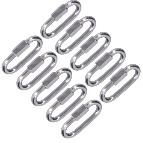 10Pcs Quick Link Connector Starke Durable Einfach 2