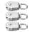 10Pcs Einzelnen Flaschenzug Kran Edelstahl Draht 5