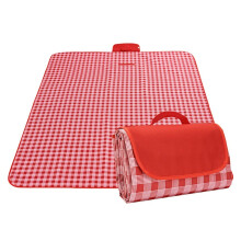 Portable Folding Picnic Mat For Camping And Outdoor Use With Enlarged Thick Acrylic Surface Tent Floor Mat