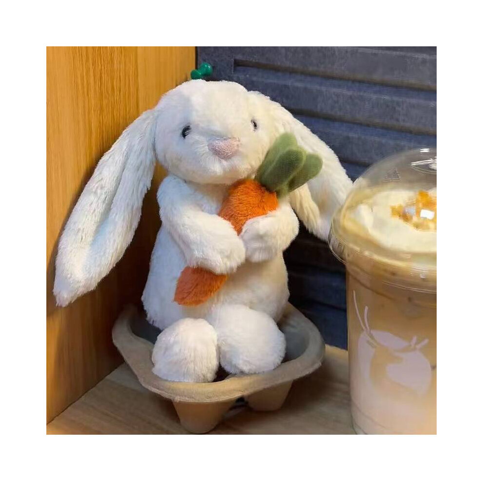 (Radish) With Bunny Bashful Candy Cane Plush Doll Stuffed Animal Playroom Decor Gifts