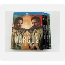 Narcos Mexico Season 1-3 6-Disc TV Series 1080P BD All Region New Box Set Sealed