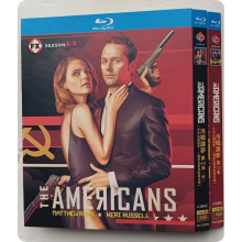 The Americans Season 1-6: 8-Disc TV Series 1080P BD All Region New Box Set Sealed