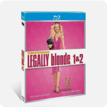 Legally Blonde 1-2:2-Disc TV Series 1080P BD All Region New Box Set Sealed