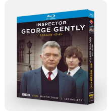 Inspector George Gently Season 1-4: 4-Disc TV Series 1080P BD All Region New Box Set