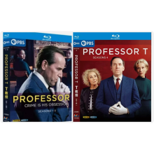 Professor T Season 1-4：5-Disc TV Series 1080P BD All Region New Box Set Sealed