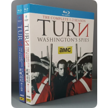 Turn Season 1-4：8-Disc TV Series 1080P BD All Region New Box Set Sealed