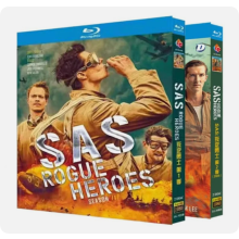SAS: Rogue Heroes:Season (1-2) 4-Disc TV Series 1080P BD All Region New Box Set