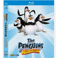 The Penguins of Madagascar Season 1-3 3-Disc TV Series 1080P BD All Region New Box Set