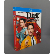 Dirk Gently's Holistic Detective Agency Season 1-2：4-Disc TV Series 1080P BD All Region New Box Set