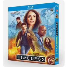 Timeless Season 1-2 4-Disc TV Series 1080P BD All Region New Box Set Sealed