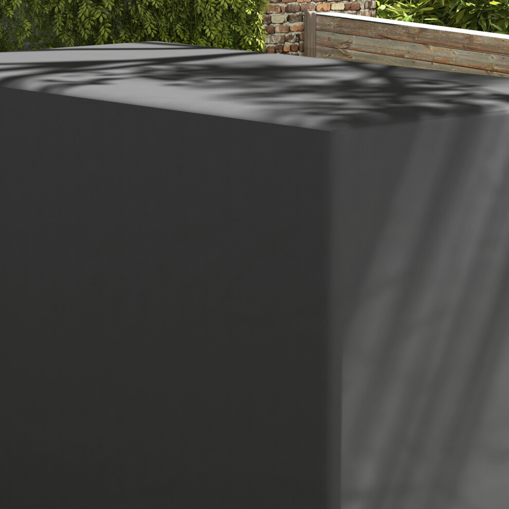 Outdoor Garden Swing Chair Cover Water UV Resistant 240L x 133Wcm Dark Grey Protective Waterproof Patio Sofa Cover-image-OPC-PMG96S6-NEW