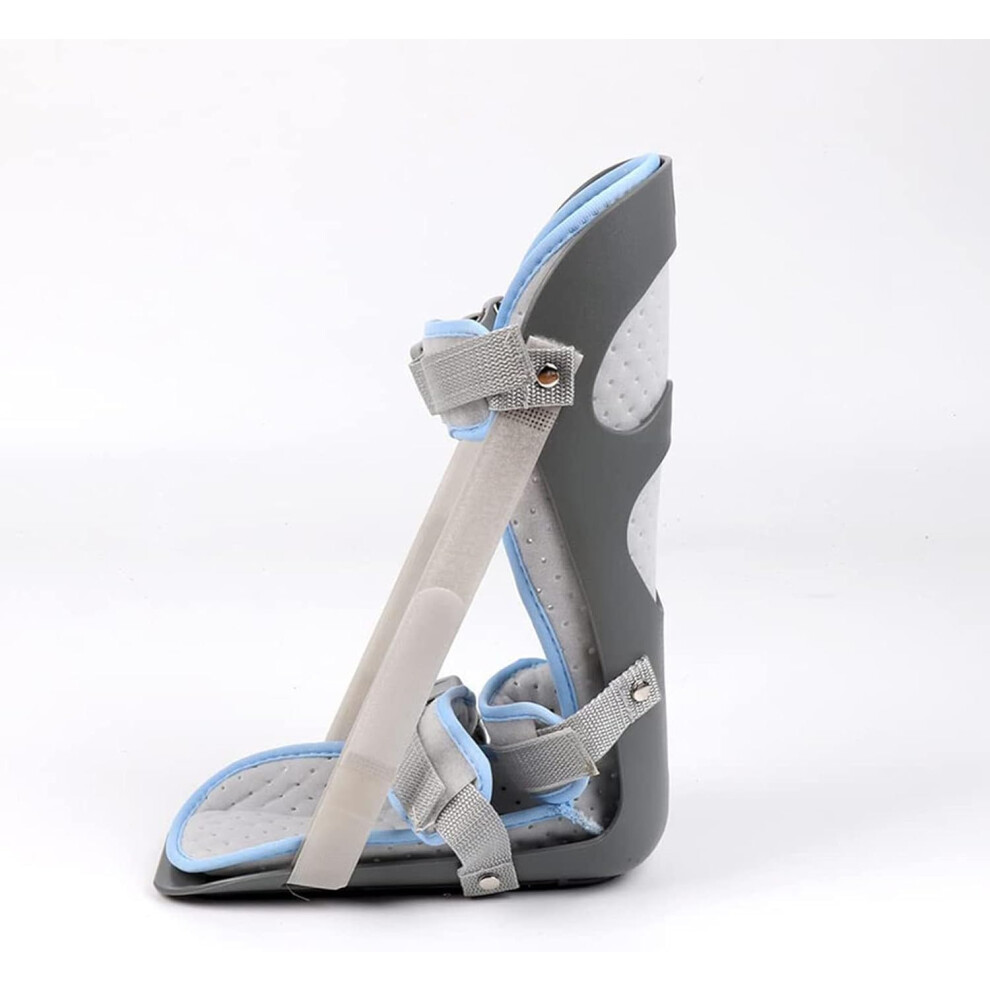 Stabilizing Foot Orthosis Plantar Fasciitis, Adjustable Leg Support Brace, Ankle Posture Corrector Night Splint, Size M
