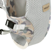 Breathable Baby Carrier for Newborns, Front & Back Support, Adjustable Wrap