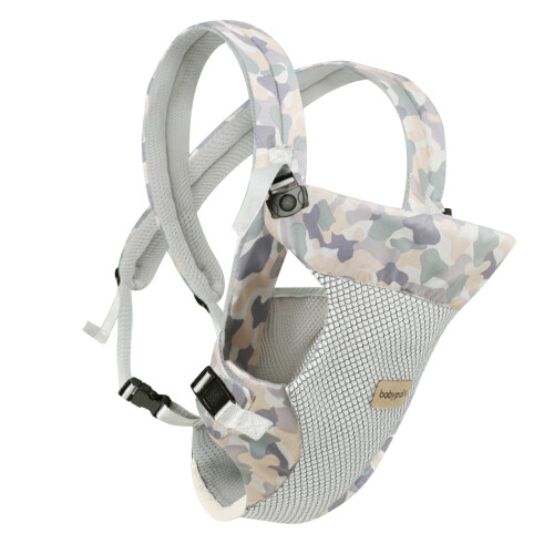 Breathable Baby Carrier for Newborns, Front & Back Support, Adjustable Wrap 2