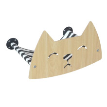Cat Wall Furniture Wall Mounted Cat Hammock Hemp Rope Covered Cat Steps Lounging Shelves Cat Head Hammock