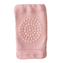 Sichere und hautfreundliche rosa Kniepads und Socken für 1-3 Jahre, Größe M