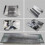 Aluminum Flat Sheets 86% Reflectivity, Bean Pattern Embossed Hammer Grain, 300x300x1mm, 2Pieces 5