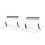 Adjustable Cutting Machine Support Frame, Foldable Metal Stand, 55-135mm Height, 2-Piece Set 1