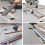 Adjustable Cutting Machine Support Frame, Foldable Metal Stand, 55-135mm Height, 2-Piece Set 3