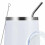 Edelstahl-Thermobecher 12oz 360ml Weiß 12