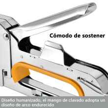 Heavy Duty Home Construction Stapler Gun 2400 Staples Metal Durable