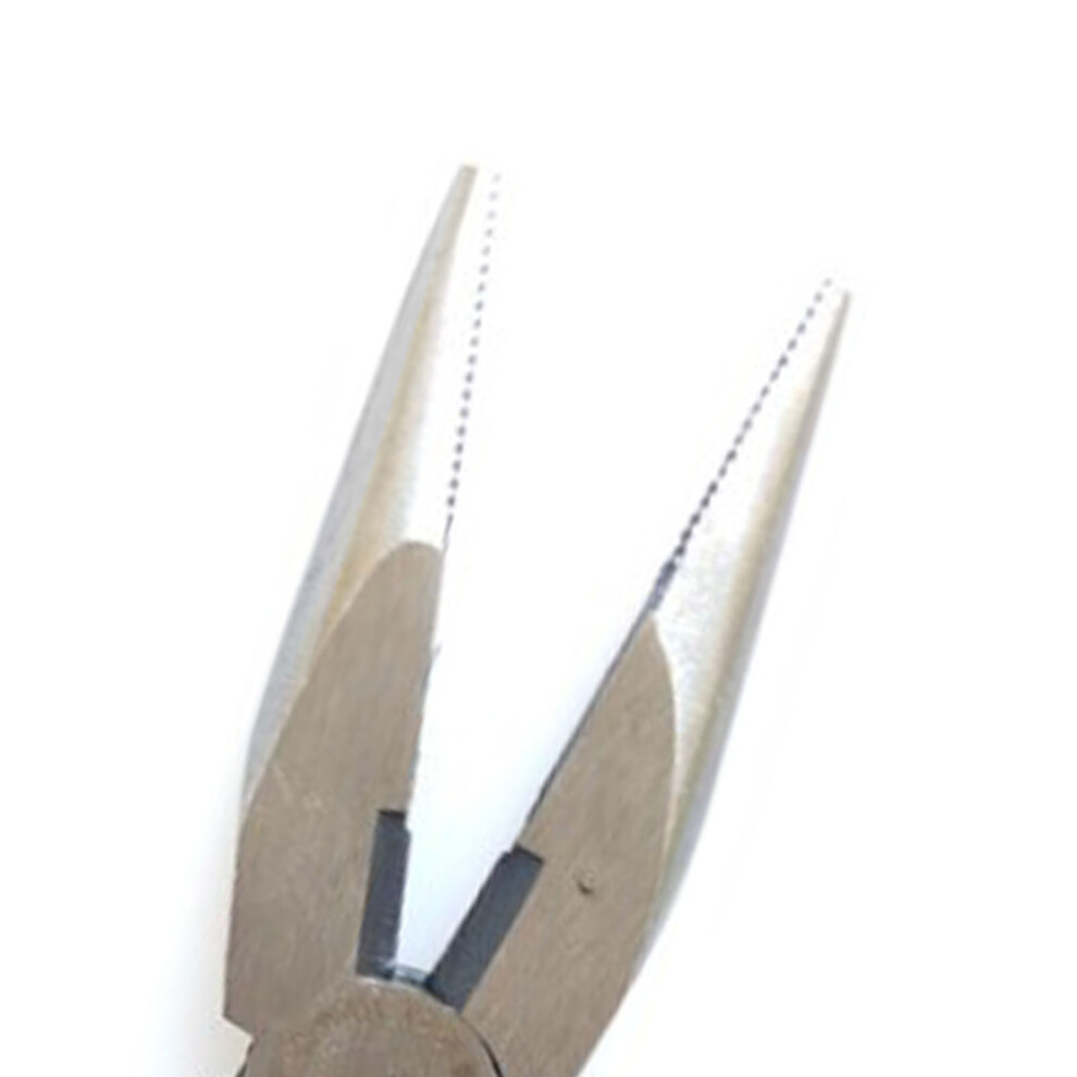 High Carbon Steel Mini Needle Nose Pliers, 6 Inches, Durable Wire Cutter 7681356090162
