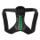 Posture Corrector Belt Black with Green Arrow Support L 7
