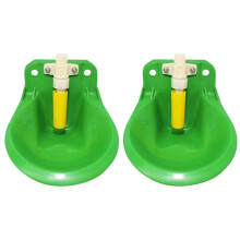 Sheep Water Feeder 2X Automatic Waterer Bowl For Horse 600ml Capacity Goat Drinker Dispenser Stable Barn Farm Livestock