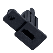 Smeg Oven Warming Storage Drawer Hinge Shaft In Black 764410426 Genuine Part