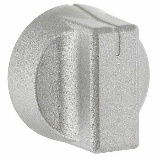 New World Cooker Oven Control Hob Knob Dial In Silver - Knb70