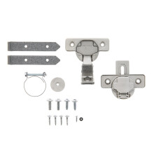Zanussi Washing Machine Integrated Door Decor Hinge Kit Genuine 4055444824